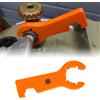 NONE Chiave per Bombole Gas 2 in 1 con Magnete per Camper, Roulotte e Accessori Auto
