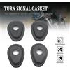 SHAOQI Adattatori Distanziali per Indicatori di Direzione Anteriori o Posteriori per Moto YAMAHA FZ1 FZ6 FZ8 FZ16 XJ6 XSR 700 XSR REALZION