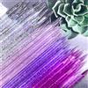 NONE 100/500 Pezzi Bastoncini Glitterati in Cristallo a Doppia Estremità, Spingicuticole e Rimuovi Cuticole, Strumenti per Trucco, Penna Diamantata per Acrilico, Strumenti per Manicure