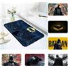 BEAST KINGDOM Tappetini B-Batman per la casa, tappeto per lavanderia, tappeto per soggiorno, decorazione per area lounge, tappetino antiscivolo, zerbino d'ingresso