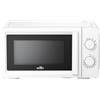 galanz Forno a Microonde Compatto Galanz P4, 20 Litri, 700 Watt, Manopola Meccanica, 6 Livelli di Potenza, Funzione Scongelamento, per Appartamenti, Dormitori, Uffici