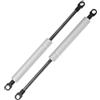 A ABSOPRO 250mm/9.84 Pistoni a Gas 200N Molle a Gas in Acciaio al Carbonio Tono Argento 2 Pz RV Auto Cofano Cassetta Portautensili Coperchio Armadio Porta Coperchio
