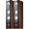 Canton Ergo 690 DC noce (confezione da 2) - Diffusore a colonna, 170 W, Bass-reflex, 8 ohm