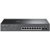 TP-Link Omada TL-SG2210MP Gestito L2/L2+ Gigabit Ethernet (10/100/1000) Supporto Power over Ethernet (PoE) 1U Nero - SG2210MP