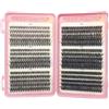JSTHHTT 580 Pezzi Ciglia Finte Ciuffetti, 30-40-50-60-80-100D Kit Extension Ciglia Eyelashes Naturali per Ragazze e Donne Principianti (8-16mm Mix)