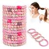 Kiiwah Elastici Capelli Donna, 15 Pezzi Elastico per Capelli Intrecciato Alla Moda, Multicolore Elastici Scrunchies Donne e Ragazze per Capeli Spessi, Lisci e Ricci (5 Colori Disponibili)