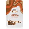 Natural Code Sterilised Tonnetto e Semi di Lino Umido per Gatti - 70 g, 12 pezzi
