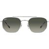 Ray-Ban Occhiali da sole RB3707 003/71 Unisex colore Argento lente grigio taglia 57 mm