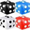 EKKONG Giocattolo Gonfiabile a Cubo Confezione da 4, Cubo Gigante, PVC Grande Cubetti Gonfiabili per Piscine Interne ed Esterne Giochi per Feste sul Prato