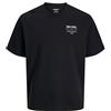 JACK & JONES Jjeurban Edge Studio Tee S SN Pls - Plus Size, Nero, 5XL