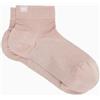 EMPORIO ARMANI CALZINI DONNA VISCOSA LUREX ROSA Taglia unica