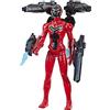 Marvel Hasbro Black Panther: Wakanda Forever, Titan Hero Series, Ironheart con equipaggiamento, Action Figure da 30 cm, Multicolor, F3347