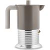 Alessi PM01/6 WG Vite Caffettiera espresso 6 tazze Induzione Warm Grey