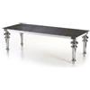 Gervasoni Gray 33 Tavolo gambe alluminio e top in lamiera