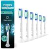Philips Sonicare Simply Clean HX6016/77 - Testine di ricambio (C1), 6 pezzi, colore: bianco