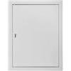 FEINZ Sportello di Ispezione 30x40 cm in Metallo Bianco con Chiusura a Scatto, Botola di Ispezione per Parete e Soffitto, Pannello di Accesso in Acciaio Verniciato a Polvere Antiruggine