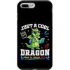 S2Shop Back To School Dragon Student Custodia per iPhone 7 Plus/8 Plus Just A Cool Dragon Back To School 2026 Studente Learning Fun