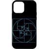 Fibonacci Golden Ratio Geometry Mathemat Custodia per iPhone 12 mini Matematica della geometria a spirale del cerchio della sezione aurea di Fibonacci