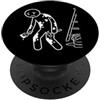 Ow Ow Ow Stickman Chronic Pain Awareness Ow Ow Ow Funny Stickman Humorous Consapevolezza del dolore cronico PopSockets PopGrip Adesivo