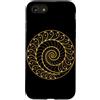 Fibonacci Golden Ratio Geometry Mathemat Custodia per iPhone SE (2020) / 7/8 Spirale d'oro Fibonacci Sequenza Geometria Amante Matematica