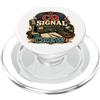 Jimbeels CQ Signal Crew Ironia Radioamatore PopSockets PopGrip per MagSafe
