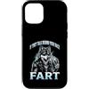 Alpha Wolf Meme Oddly Specific Custodia per iPhone 12/12 Pro Se parlano alle tue spalle Fart Alpha Wolf Meme
