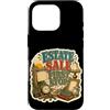 Jimbeels Custodia per iPhone 16 Pro Estate Sale First Stop Ironia Vintage