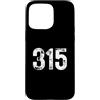 Area Code Tees Custodia per iPhone 15 Pro Max 315 Prefisso Syracuse NY Telefono Mobile 315