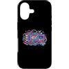 Patch Array Custodia per iPhone 17 Chaos patch codificato a colori