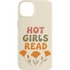 Book Babe | Feminine Reading Custodia per iPhone 14 Plus Ragazze sexy leggono, amante dei libri, lettura del lettore California Poppy.