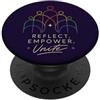 June and Always Riflettere Empower Unite Unity Diversity Empowerment PopSockets PopGrip Adesivo