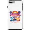 Ocean Voyage Family Designs Custodia per iPhone 7 Plus/8 Plus Cruise Family 2026 Fare ricordi insieme