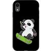 panda China animal zoo bear Himalayan ba Custodia per iPhone XR Panda Bear Skateboard