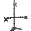 VIVO STAND-V003E - Supporto da scrivania triplo per monitor LCD e LED, autoportante, resistente, completamente regolabile, per 3 schermi fino a 30