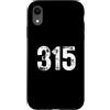 Area Code Tees Custodia per iPhone XR 315 Prefisso Syracuse NY Telefono Mobile 315