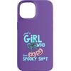 Spooky Girls Pumpkin Co Custodia per iPhone 15 Divertente ragazza che ama lo spaventoso fiocco a forma di zucca per Halloween