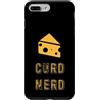 Tronic Tees Custodia per iPhone 7 Plus/8 Plus Amante del formaggio nerd della cagliata