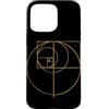 Fibonacci Golden Ratio Geometry Mathemat Custodia per iPhone 15 Pro Max Matematica matematica geometria circolare rapporto aureo di Fibonacci