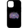 Patch Array Custodia per iPhone 12/12 Pro Chaos patch codificato a colori