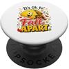 Okay Taco Creations Happy Taco Falling Apart Buongustaio umoristico PopSockets PopGrip Adesivo