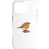 Mark Ewbie Custodia per iPhone 16 Pro Robin