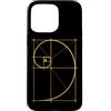 Fibonacci Golden Ratio Geometry Mathemat Custodia per iPhone 15 Pro Max Matematica Matematica Geometria Spirale Dorata Sequenza Fibonacci