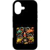 Rottweiler Astronaut Space Dogs Mid Cent Custodia per iPhone 17 Rottweiler Astronauta Space Dogs Mid Century Retro