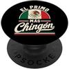 El Primo Más Chingón Funny Mexican Flag Fiesta Squad Family Matchin Couple Cinco de Mayo Mexican PopSockets PopGrip Adesivo