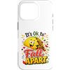 Okay Taco Creations Custodia per iPhone 16 Pro Happy Taco Falling Apart Buongustaio umoristico
