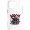 Roman Mythology Vulcan Blacksmith Forge Custodia per iPhone 16 Pro Vulcaniano Dio Romano Del Fuoco Mitologia Fabbro Forge