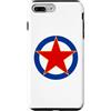 AVIATION HUMOR MERCH Custodia per iPhone 7 Plus/8 Plus Roundel degli aerei dell'aeronautica militare della Jugoslavia della Repubblica