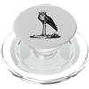 Demonique Tees and Ars Goetia Demon Gift Stolas Corona di Mezzanotte PopSockets PopGrip per MagSafe