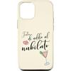 ENGAGEMENT WEDDING HONEYMOON MARRIED HEA Custodia per iPhone 12/12 Pro Addio al nubilato Sposa italiana