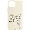 ENGAGEMENT WEDDING HONEYMOON MARRIED HEA Custodia per iPhone 15 Plus Addio al nubilato Sposa italiana